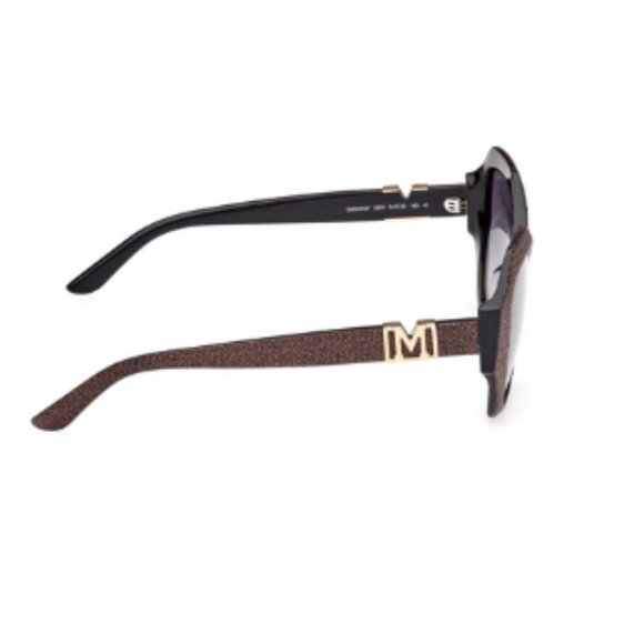 *NWOT* Marciano Sunglasses, Butterfly Frame, Bronze Sparkle, Blue/Gray Gradient - Picture 5 of 6